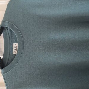 ARIZONA JEAN CO YOUNG MENS GREEN PULLOVER CREWNECK FLEECE SWEATSHIRT SIZE MEDIUM